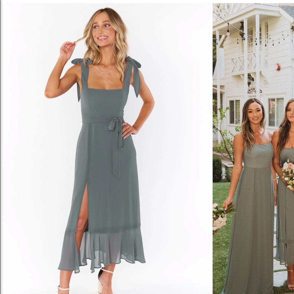 Claire Midi Dress: new with tags. never worn